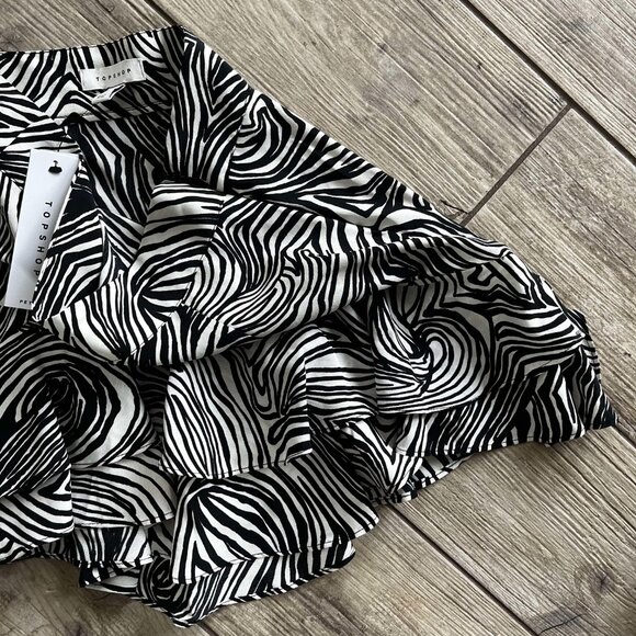 BNWT Topshop Printed Skirt - Picture 2 of 4